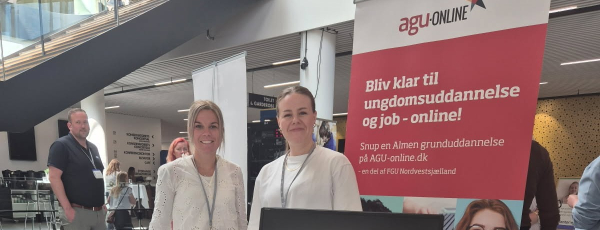 FGU Nordvestsjælland med AGU-online stand KL’s Ungetræf