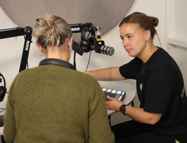 Podcaststudie på FGU