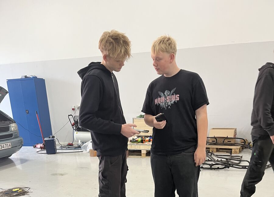 Telefon i undervisningen