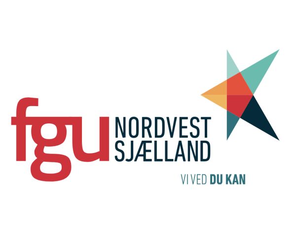 FGU Nordvestsjællands logo og stjerne.