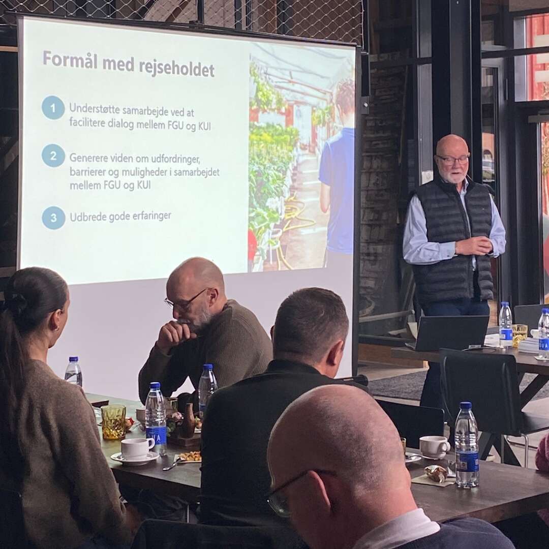 KUI Temaeftermiddag på VærftsCafeen – med fokus på styrket samarbejde mellem FGU og KUI