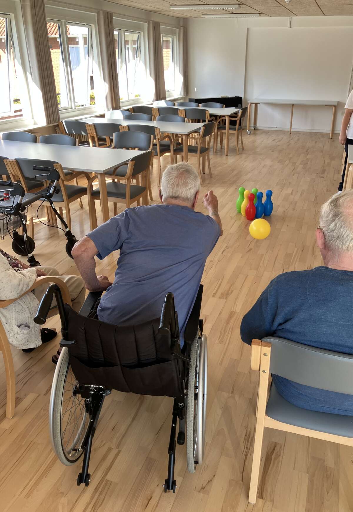 Bowling på plejehjem